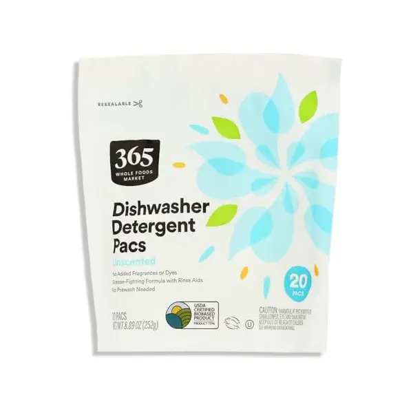 Unscented Dish Pacs 20 Count, 20 CT 1