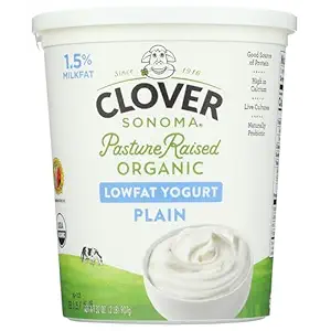 Organic Plain Low Fat Yogurt, 32 OZ
