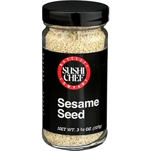 White Sesame Seeds, 3.75 OZ