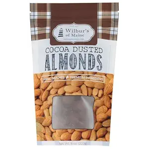 Cocoa Dusted Almonds, 8 OZ
