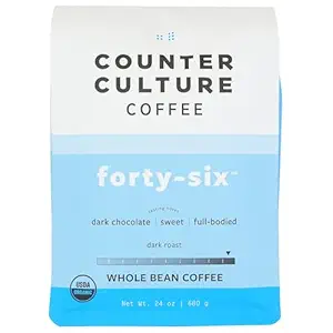 Organic Forty Six Blend Whole Bean Coffee, 24 OZ