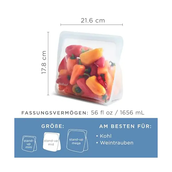 Aqua Stand Up Bag, 1 EA 2