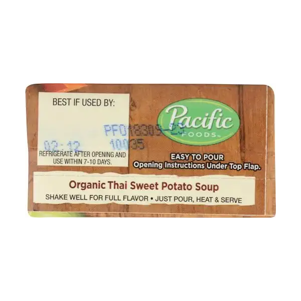 Organic Thai Sweet Potato Soup, 17 OZ 5
