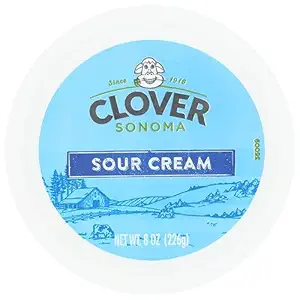 Natural Sour Cream, 8 OZ