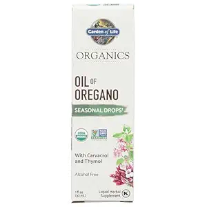 Organic MYKIND Immune Drops Oil of Oregano, 1 FZ