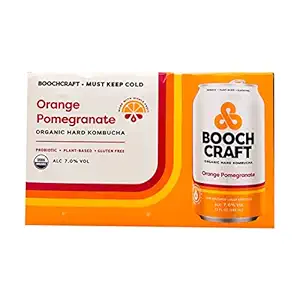 Organic Pineapple Passion Kombucha 6pk Cans, 12 FZ