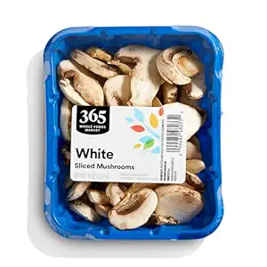 Sliced White Mushrooms
