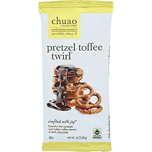 Pretzel Toffee Twirl Chocolate Bar, 2.8 OZ