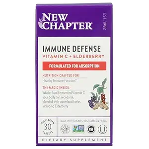 Vitamin C & Elderberry Immune Defense, 30 CT