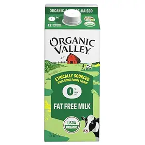 Organic Nonfat Milk, 0.5 GL