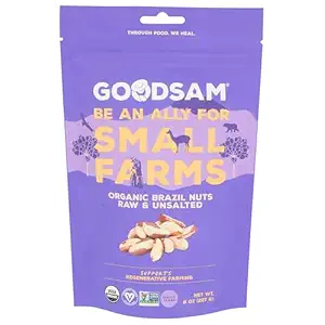 Organic Raw & Unsalted Brazil Nuts, 8 OZ