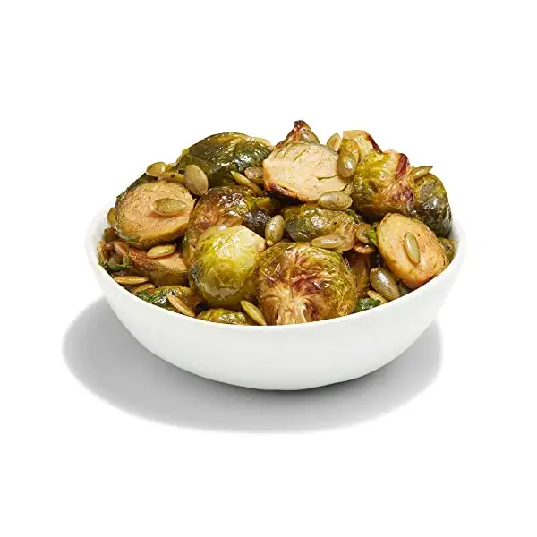 Cider Roasted Brussels Sprouts with Pepitas 1