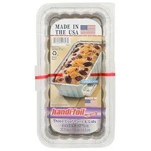 Cook And Carry Loaf Pan 2 Lb W Lid, 1 EA