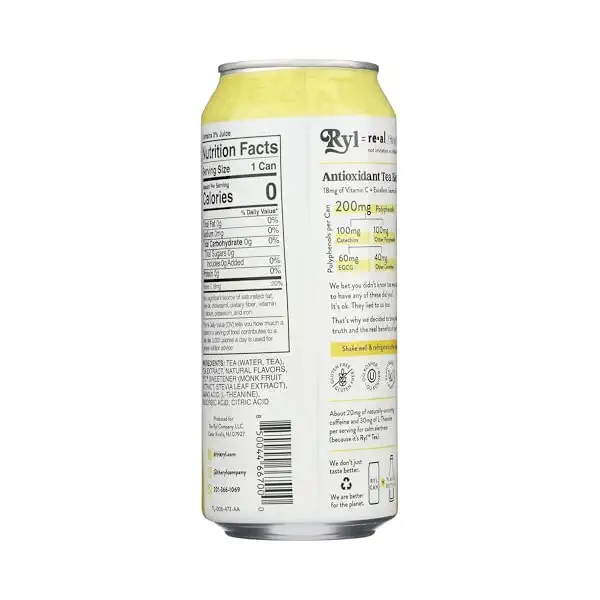RYL TEA 16OZ - BLACK LEMON 2