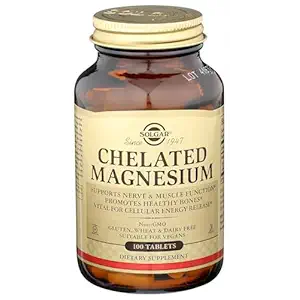 Chelated Magnesium Tabs, 100 CT