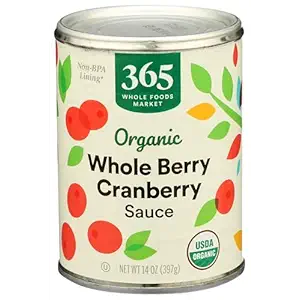 365 by Whole Foods Market, Organic Whole Berry Cranberry Sauce, 14 Ounce