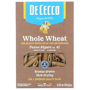 Whole Wheat Penne Rigate, 13.25 OZ