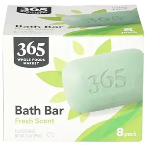 365 by Whole Foods Market, Bar Soap, Fresh Scent, 8 Count, 30 Ounce
