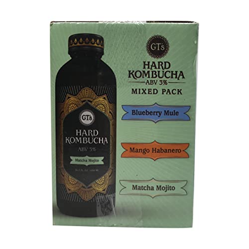 Organic Variety Hard Kombucha 6pk, 16.2 FZ at Whole Foods Market