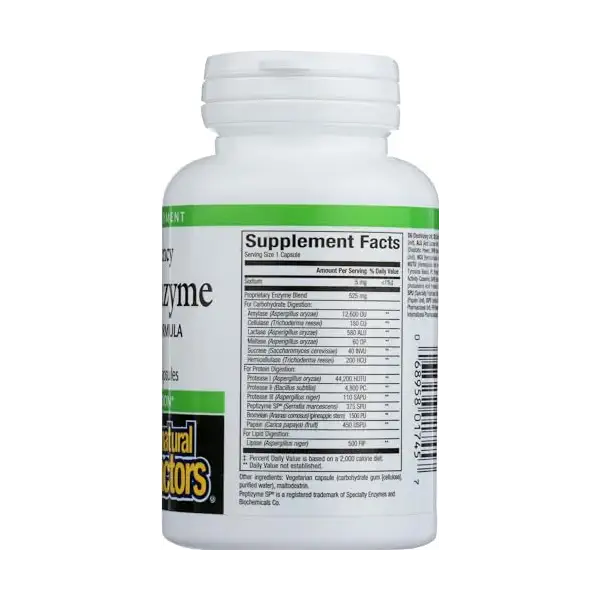 HIGH POTENCT MULTI ENZYME VEGETARIAN FORMULA MULTI ENZYME 7