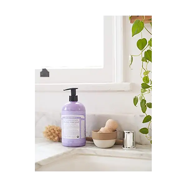 Organic Lavender Pump Soap 4