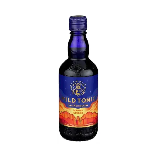 Organic Mango Ginger Jun Kombucha, 12 FZ 1