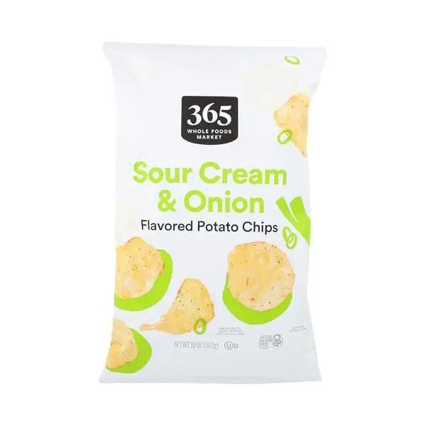 Sour Cream And Onion Potato Chips, 10 OZ 1