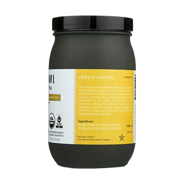 Organic Lemon Ginger Oolong Tea, 15 CT 5