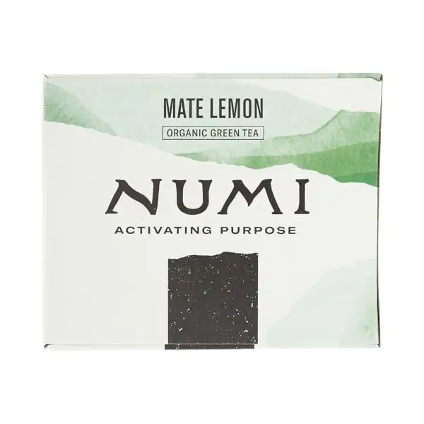 Organic Mate Lemon Green Tea, 18 CT 5