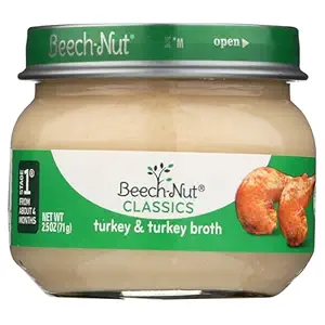 Turkey & Broth Stage 1 Baby Food, 2.5 OZ