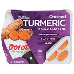 Crushed Tumeric Cubes, 2.5 OZ