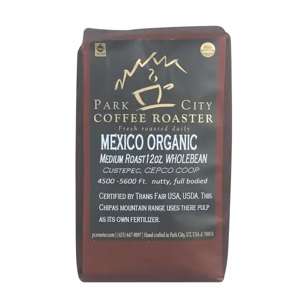 Coffee Mexican Fair Trade Whole Bean Organic 1