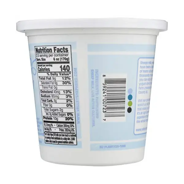 Plain Sheep Yogurt 3