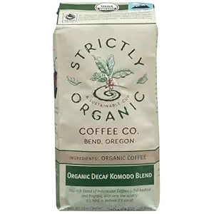 Organic Decaf Komodo Blnd Whl Bn, 12 OZ
