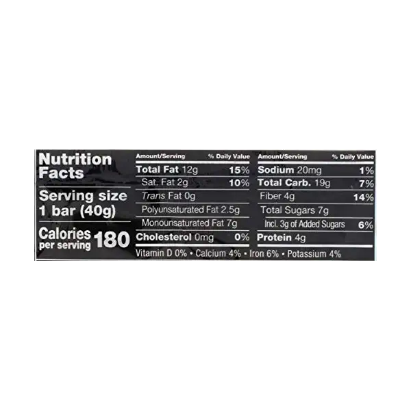 Blueberry Vanilla Cashew Bar, 1.4 OZ 3