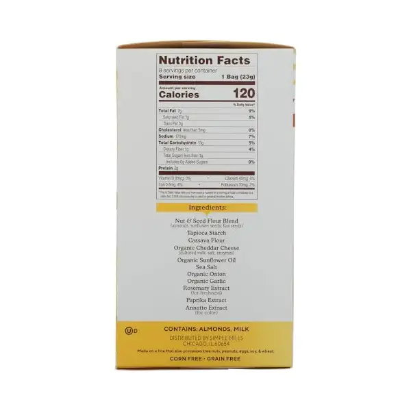 Farmhouse Cheddar Crackers Snack Pack 8ct, 0.8 OZ 2