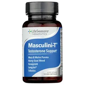 Masculini-T Testosterone Support Vegetarian Capsules, 15 CT