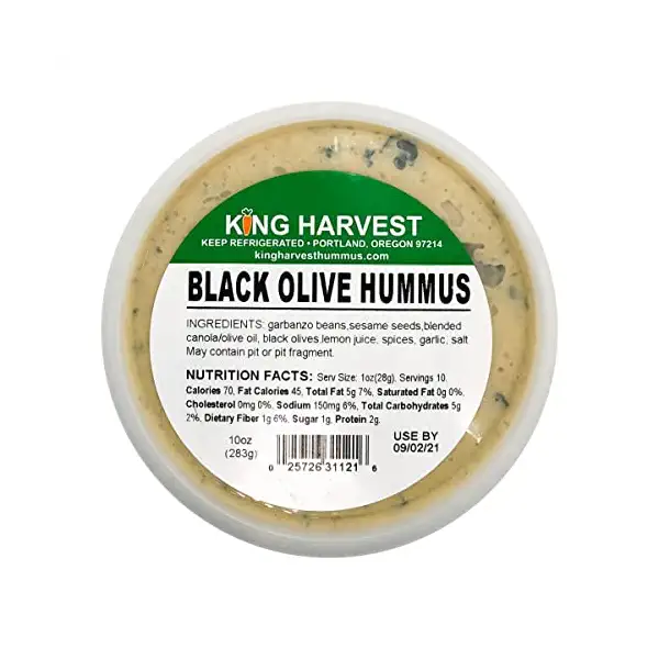 Black Olive Hummus 1