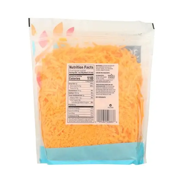 Shredded Mild Cheddar, 32 OZ 2