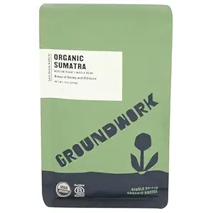 Organic Sumatra Whole Bean Coffee, 12 OZ