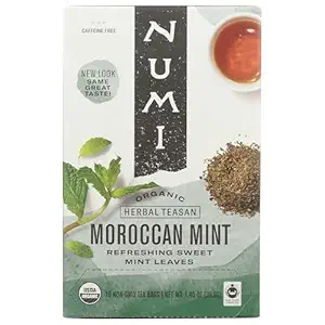 Organic Moroccan Mint Herbal Tea, 18 CT