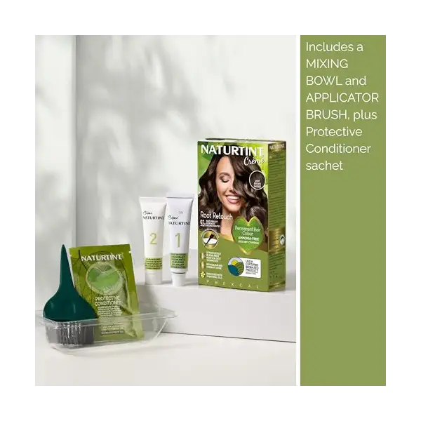 Light Brown Root Retouch 3