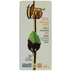Organic Mint 70% Dark Chocolate Bar, 3 OZ