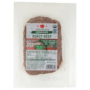 Organic Sliced Roast Beef, 5 OZ