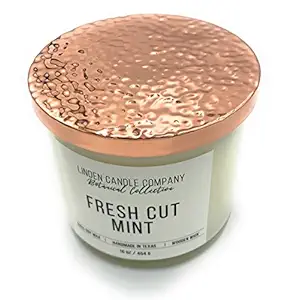 Fresh Cut Mint Glass Tumbler Candle, 16 OZ