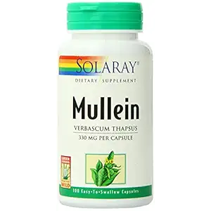 Mullein Leaves 330mg, 100 CT