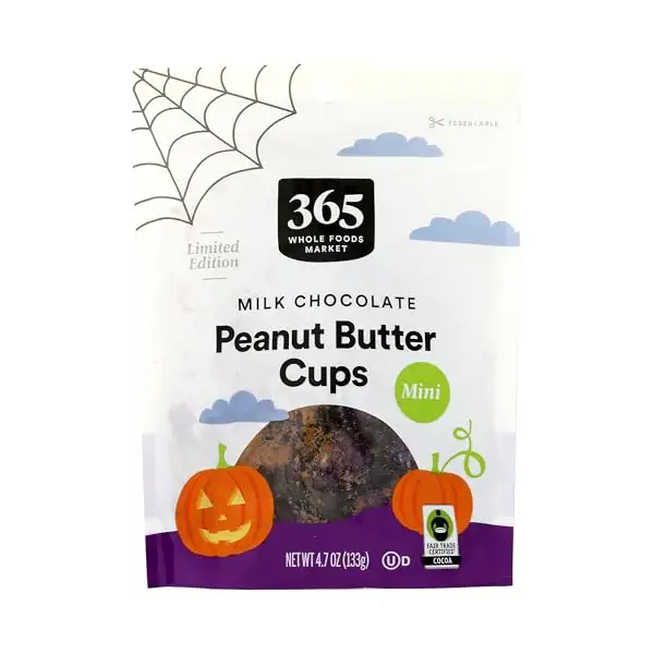 Halloween Milk Chocolate Peanut Butter Cups, 4.7 OZ 1