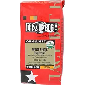 Organic White Nights Espresso, 12 OZ