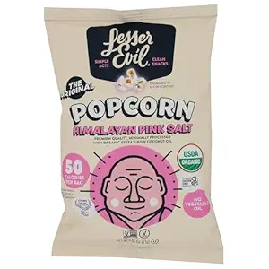 Organic Himalayan Pink Salt Popcorn, 0.46 OZ