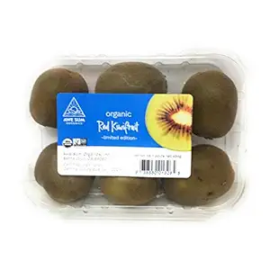 Organic Red Kiwi Clamshell, 16 OZ